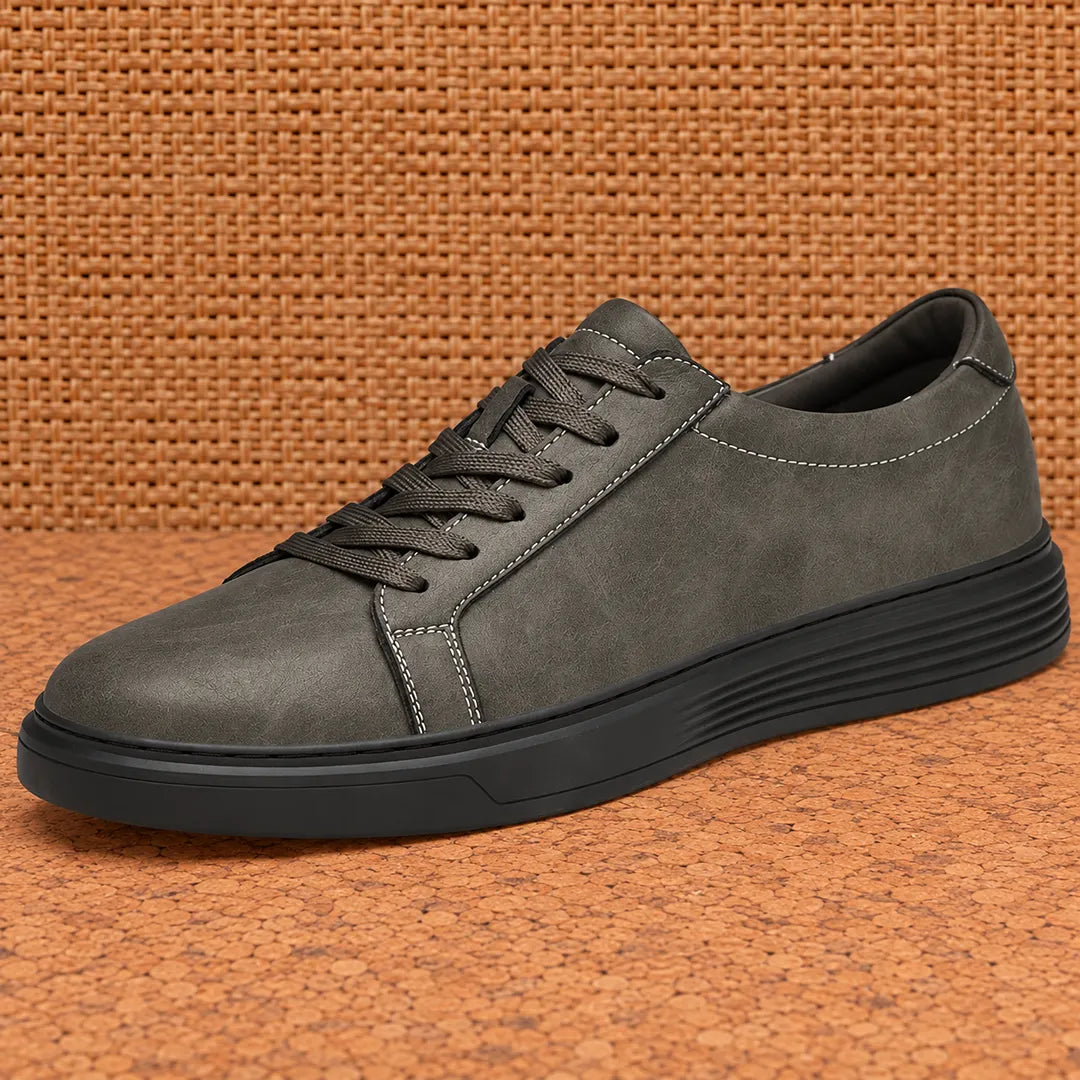 Low-Top Panel Sneakers
