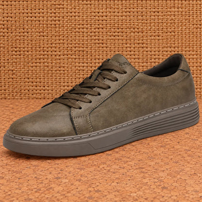 Low-Top Panel Sneakers