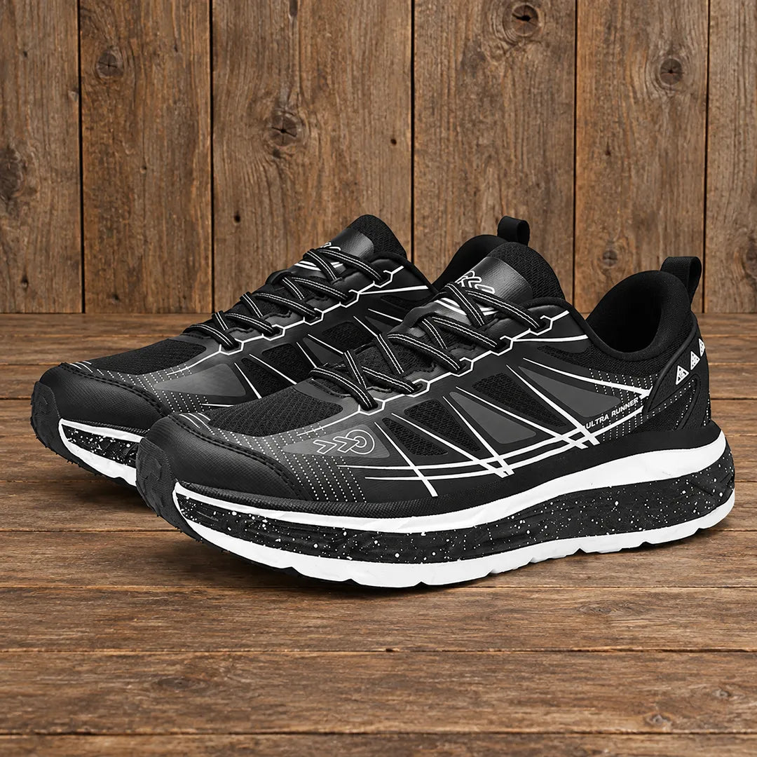 Mesh Lace-Up Sneakers
