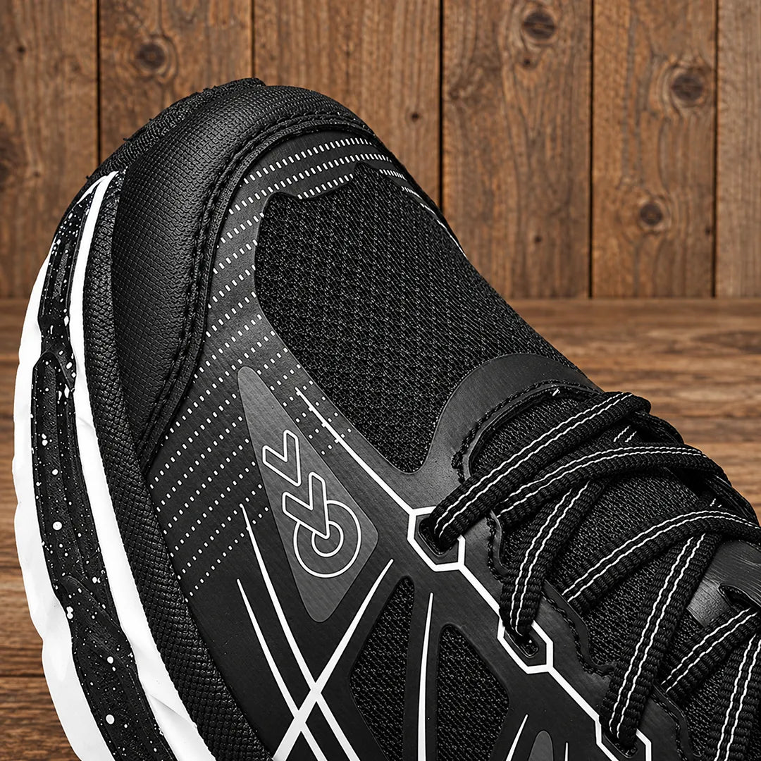 Mesh Lace-Up Sneakers