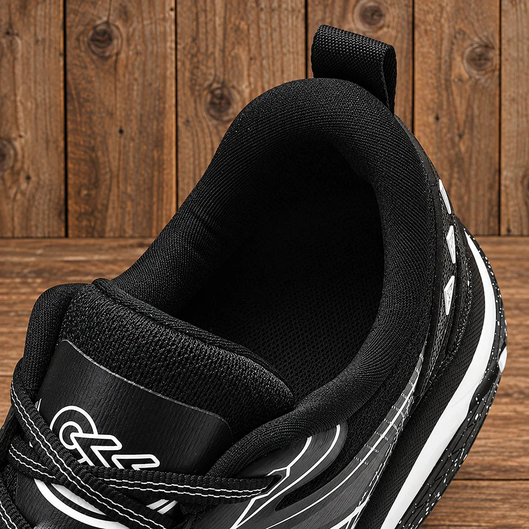 Mesh Lace-Up Sneakers