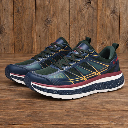 Mesh Lace-Up Sneakers