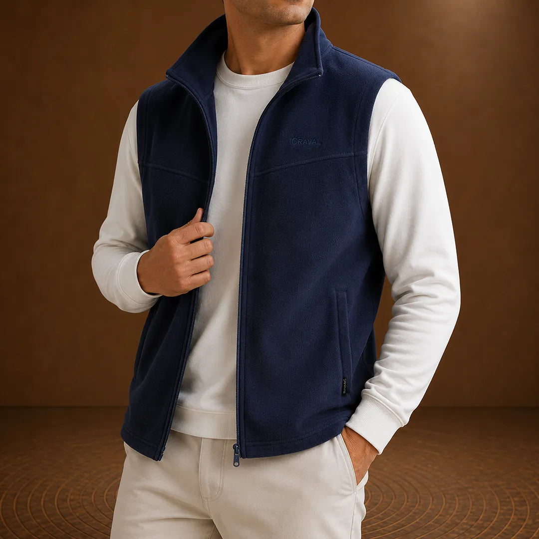 Modern Fleece Vest