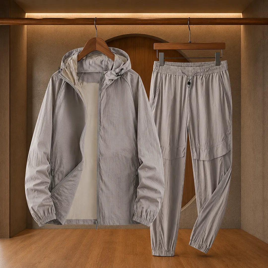Modern Hooded Track Set
