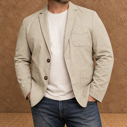 Modern Tailored Pocket Blazer