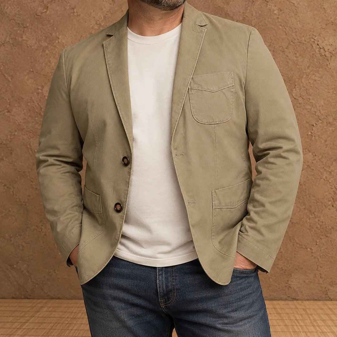 Modern Tailored Pocket Blazer