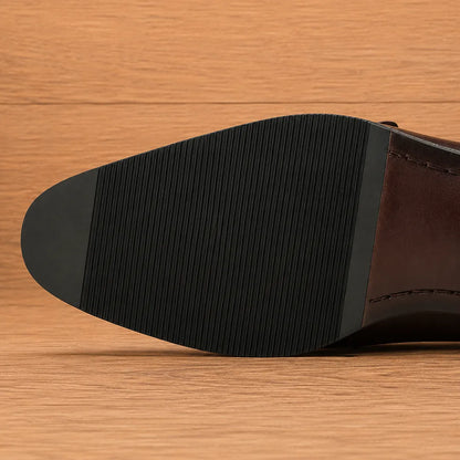 Modern Textured Loafers