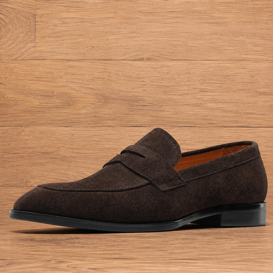 Modern Textured Loafers