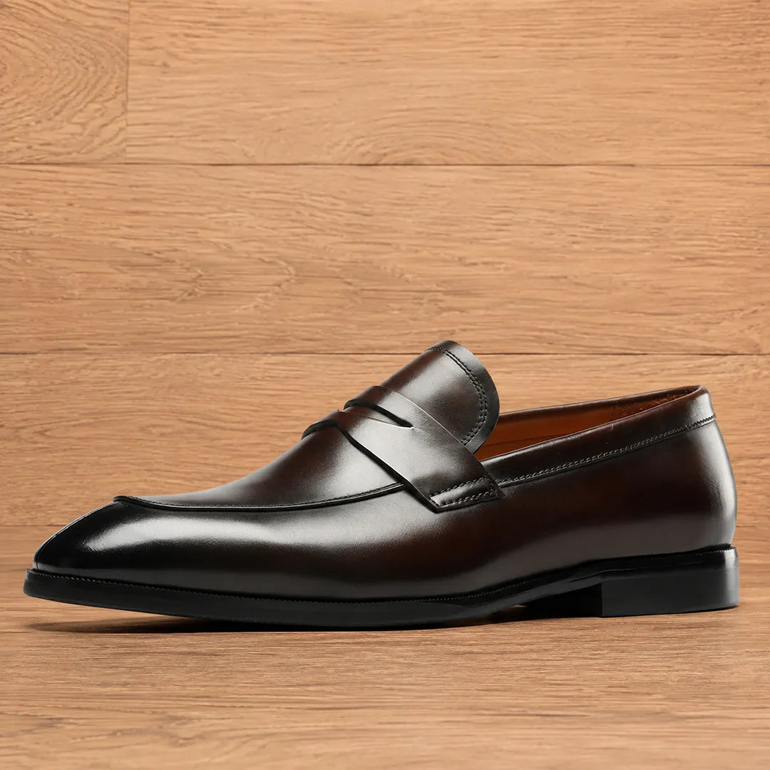 Modern Textured Loafers