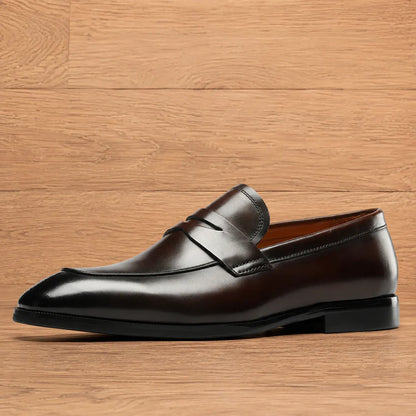 Modern Textured Loafers