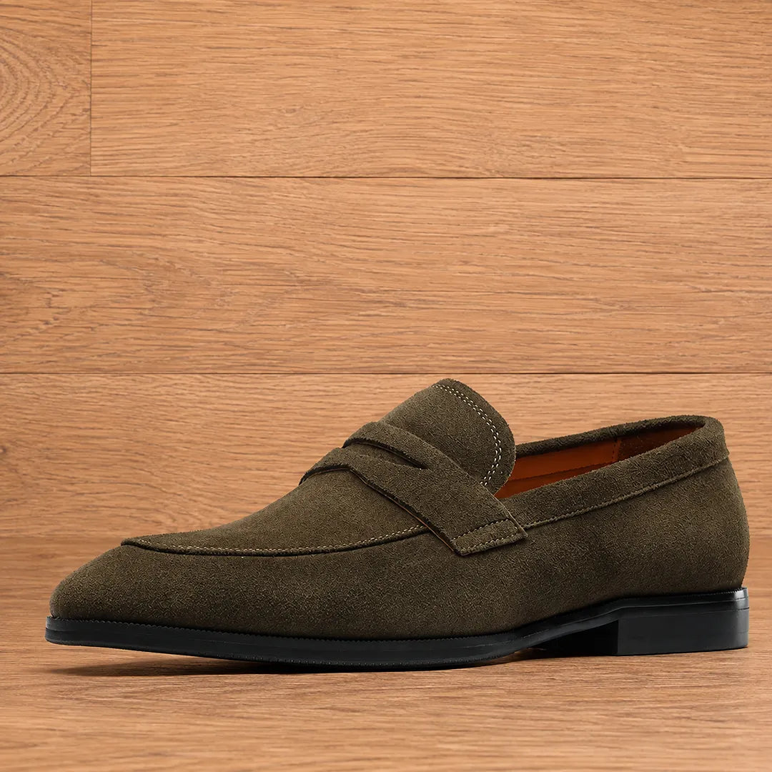 Modern Textured Loafers