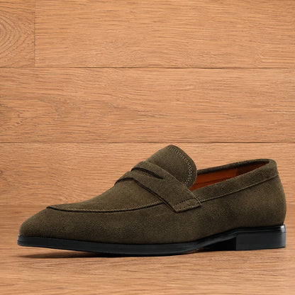 Modern Textured Loafers