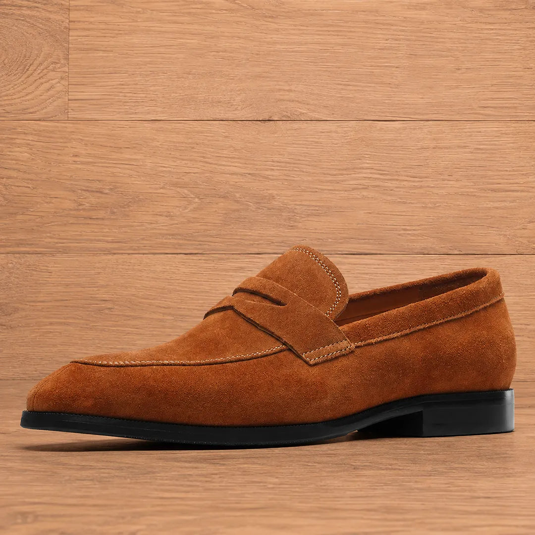 Modern Textured Loafers