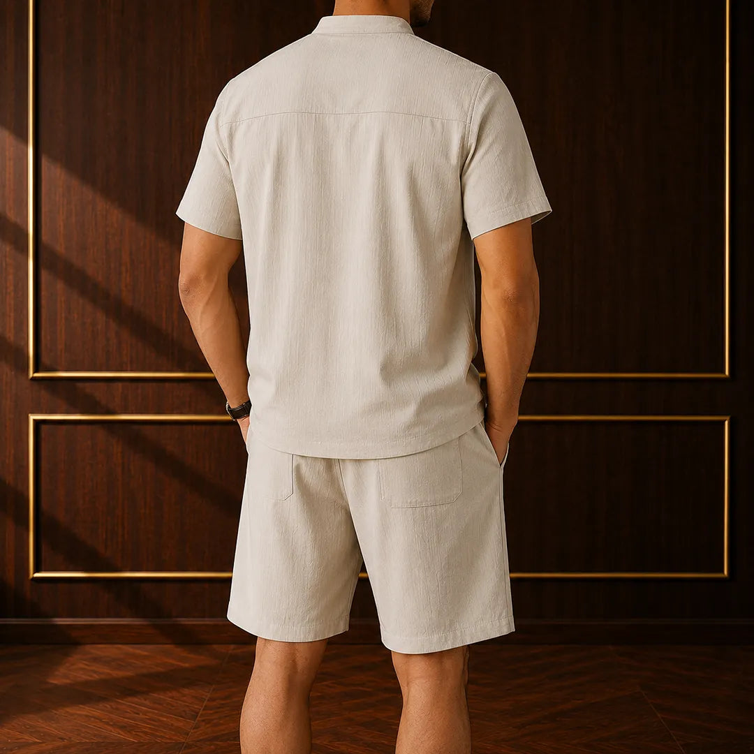Modern Textured Two-Piece Set