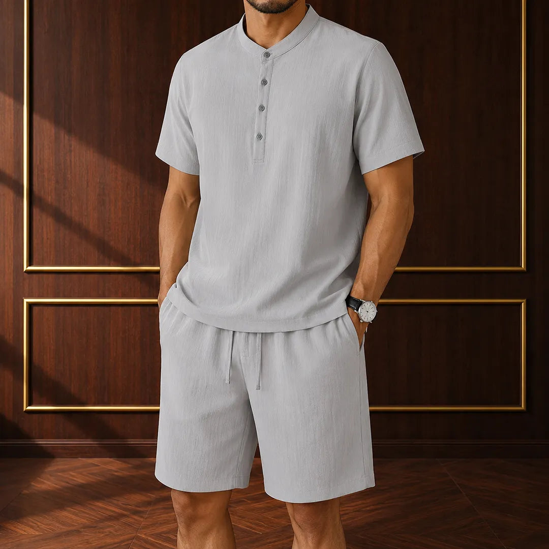 Modern Textured Two-Piece Set