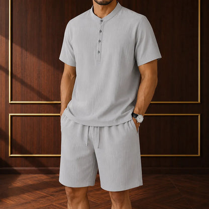 Modern Textured Two-Piece Set