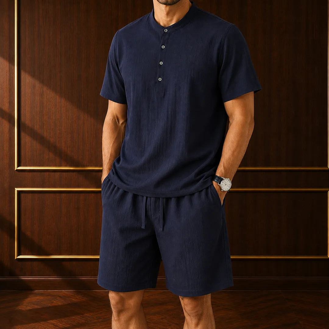 Modern Textured Two-Piece Set