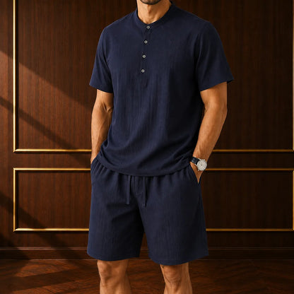 Modern Textured Two-Piece Set