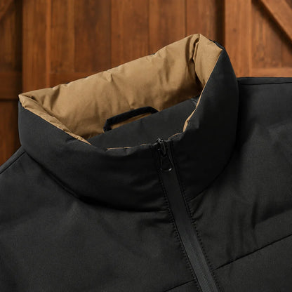 Quilted Down Puffer Jacket