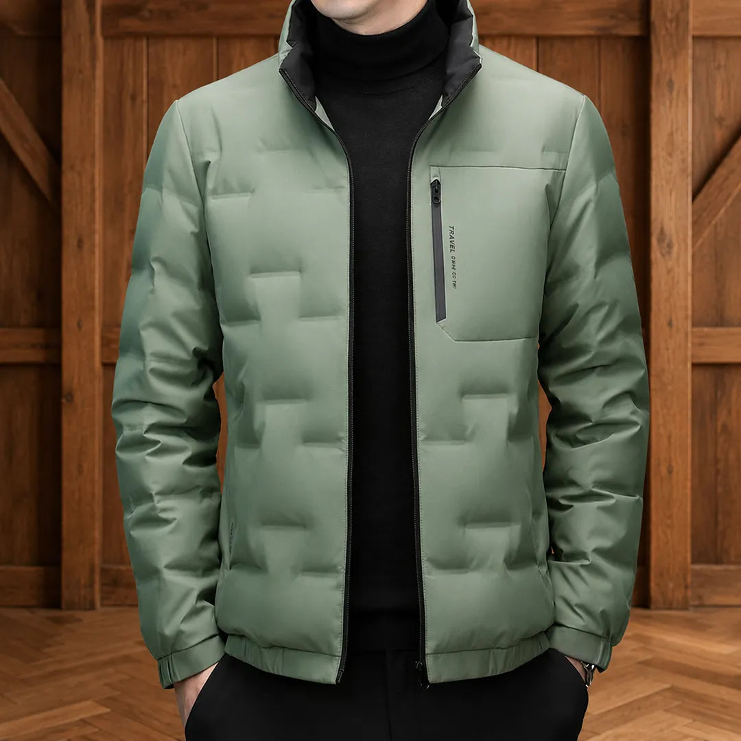 Quilted Down Puffer Jacket