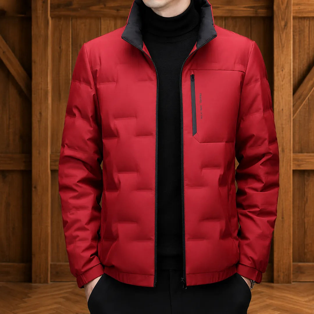 Quilted Down Puffer Jacket