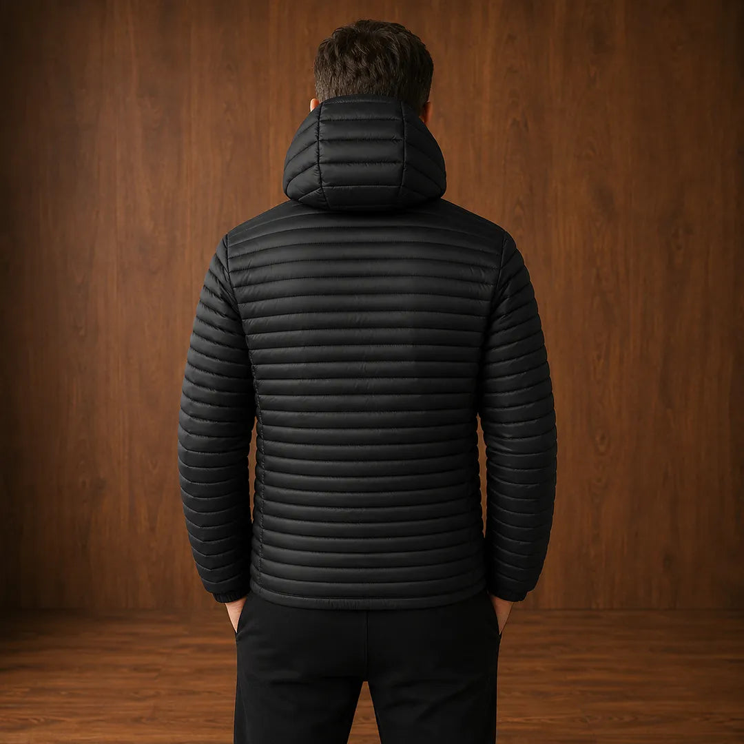 Quilted Hooded Jacket