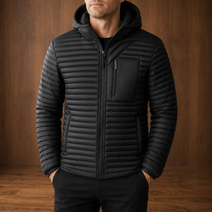 Quilted Hooded Jacket