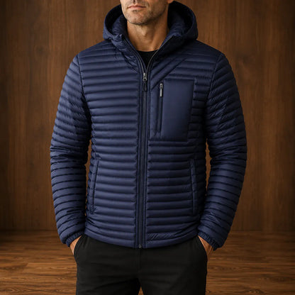 Quilted Hooded Jacket