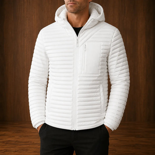 Quilted Hooded Jacket