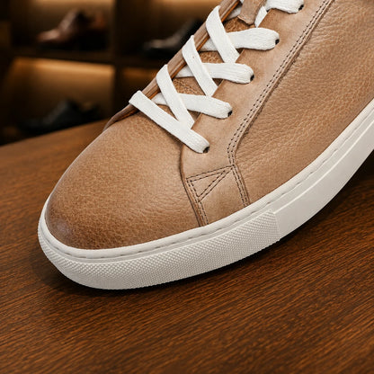 Refined Leather Sneakers