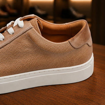 Refined Leather Sneakers