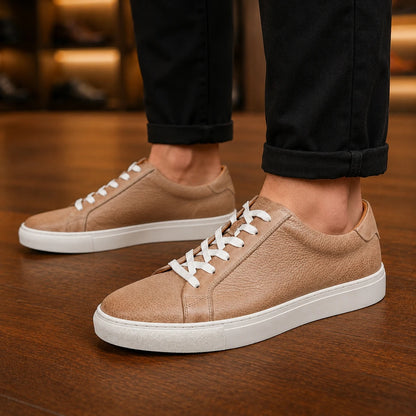 Refined Leather Sneakers