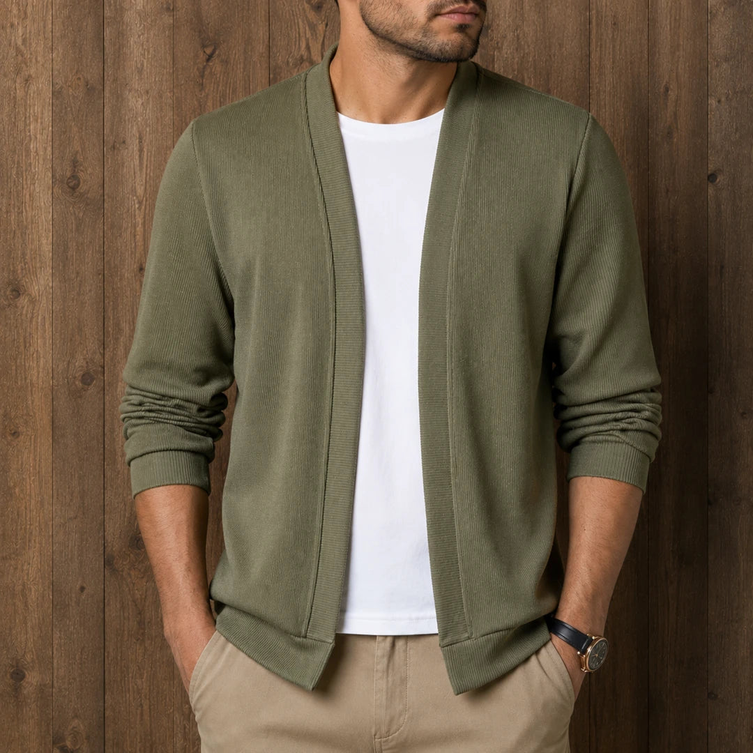 Refined Shawl Cardigan