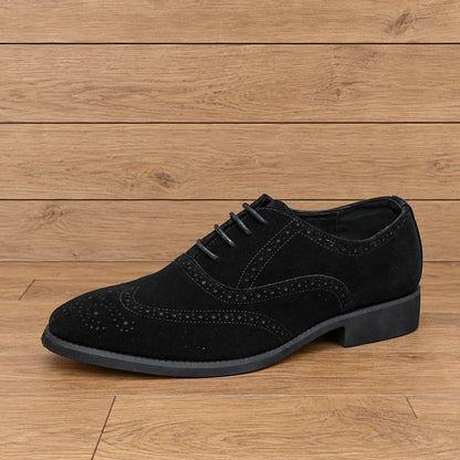 Refined Wingtip Lace-Up Shoes