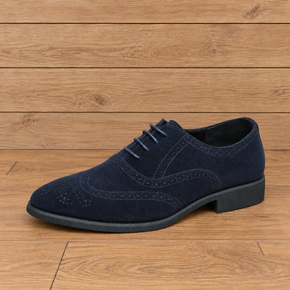 Refined Wingtip Lace-Up Shoes