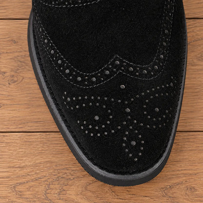 Refined Wingtip Lace-Up Shoes
