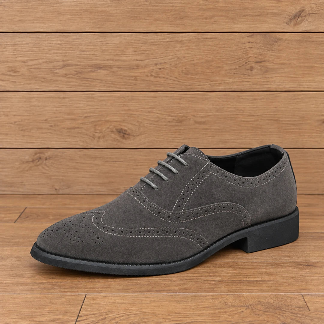 Refined Wingtip Lace-Up Shoes