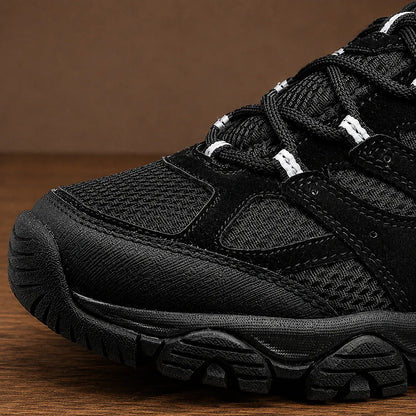 Rugged Panel Lace Sneakers