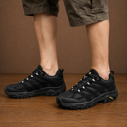 Rugged Panel Lace Sneakers