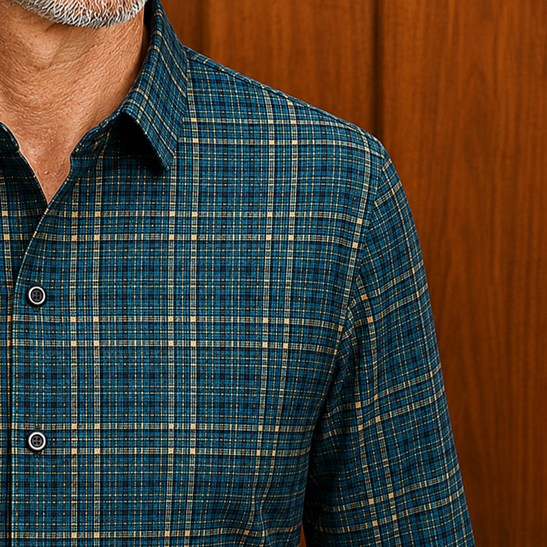 Modern Plaid Shirt