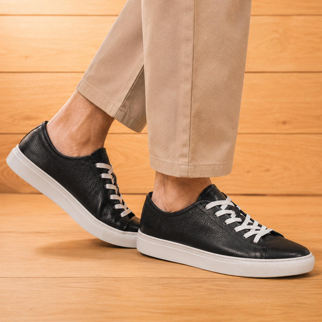Breathable Leather Sneakers