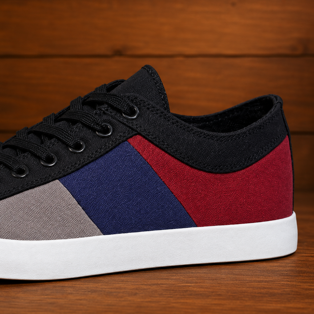 Low-Top Canvas Sneakers