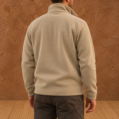 Stand Collar Zip Jacket