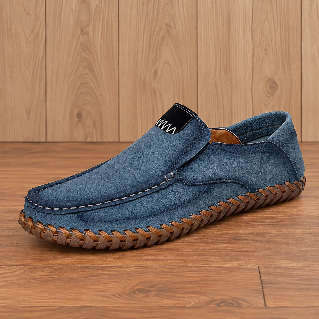 Stitched Moc Toe Loafers