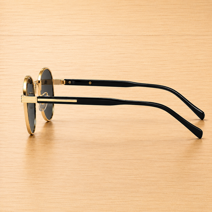 Gradient Oval Sunglasses