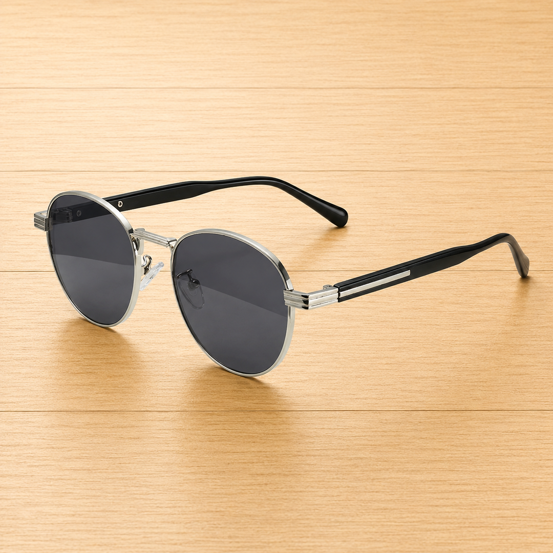 Gradient Oval Sunglasses