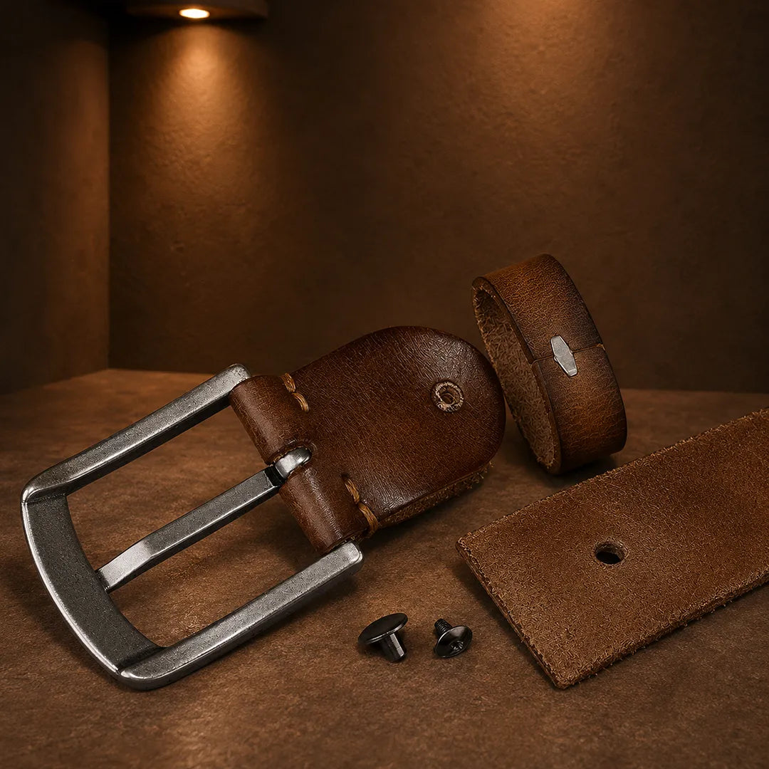 Textured Casual Belt