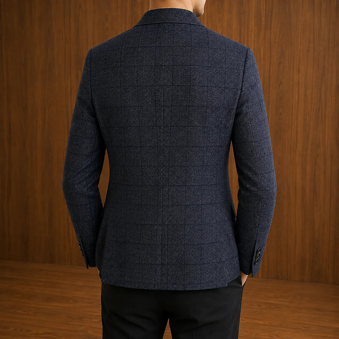 Textured Casual Blazer