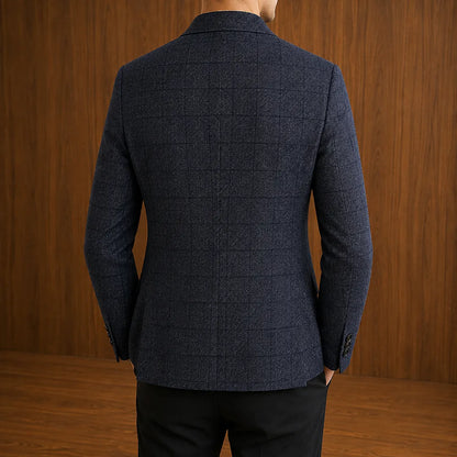 Textured Casual Blazer