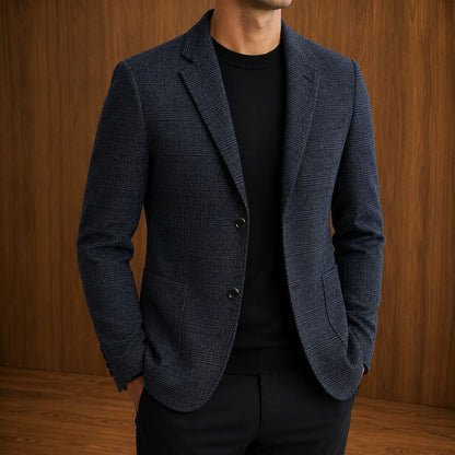 Textured Casual Blazer